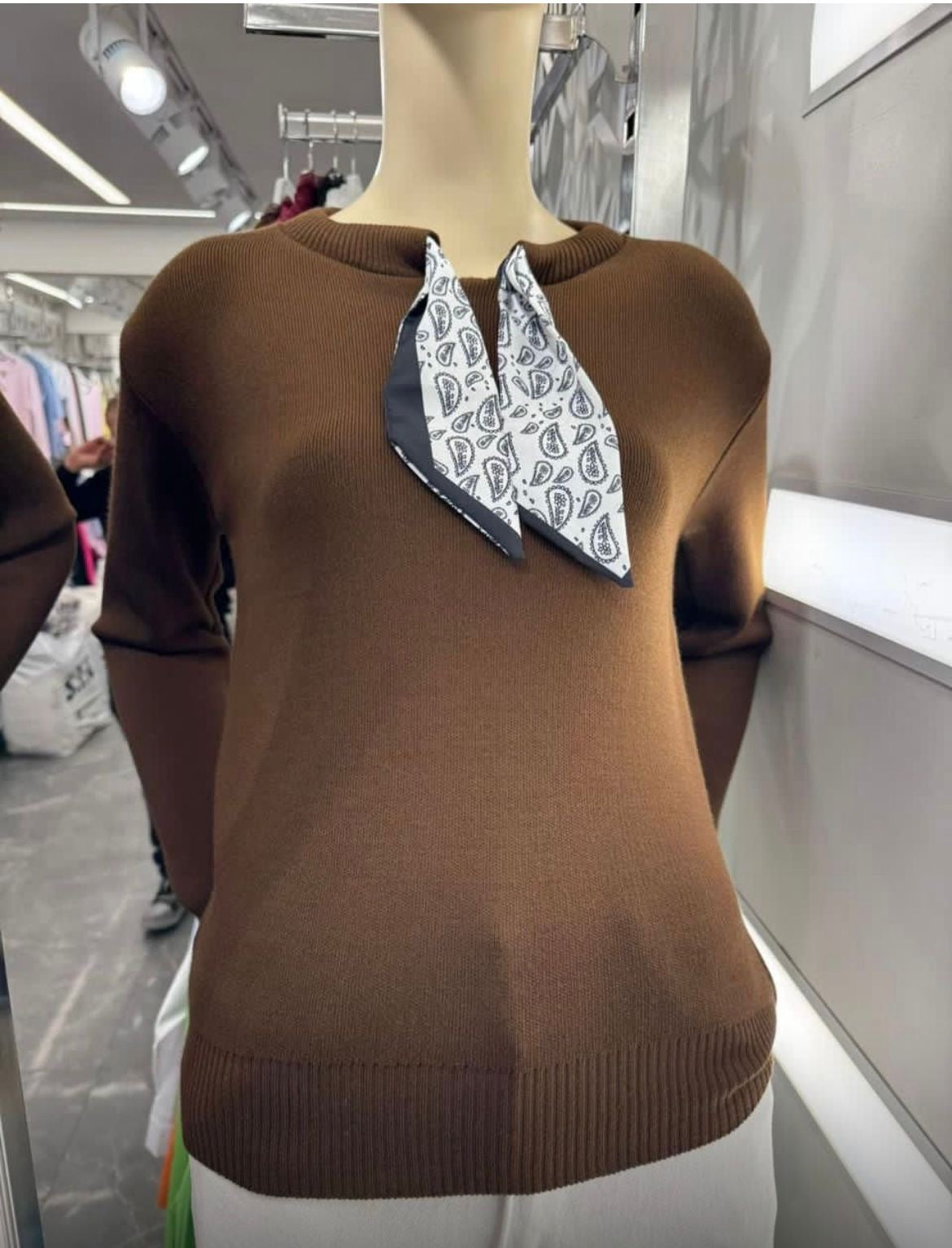 The Parisian Bow Knit