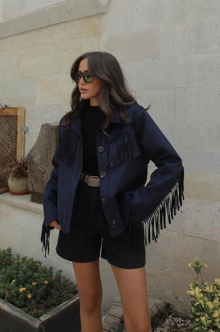 Navy blue jacket