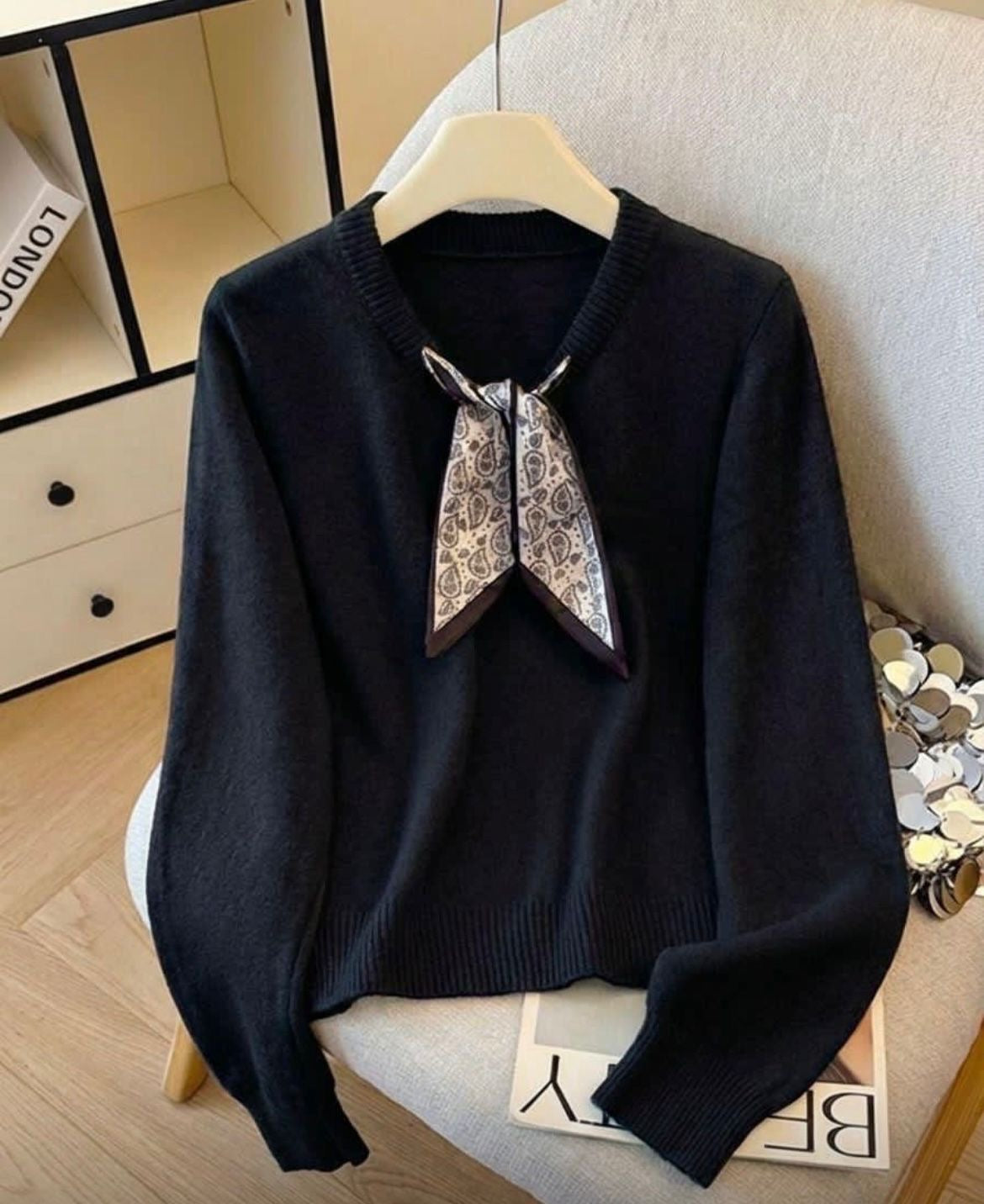 The Parisian Bow Knit